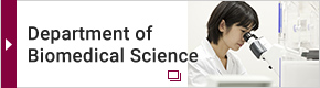 Department of  Biomedical Science 